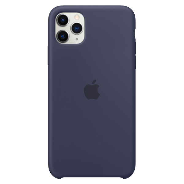 iPhone 11 Pro Max Silicon Case - Dark blue