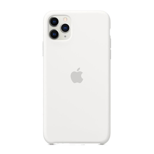 iPhone 11 Pro Max Siliconen Case - White