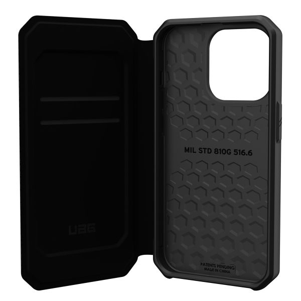 UAG Metropolis Bookcase iPhone 14 Plus - Kevlar Black