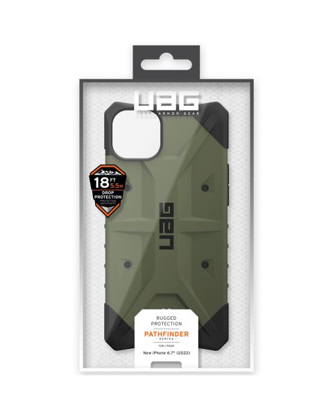 UAG Pathfinder Backcover iPhone 14 Plus - Olive