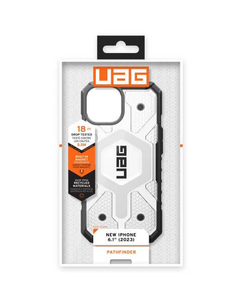 UAG Pathfinder Backcover MagSafe iPhone 15 - Ice