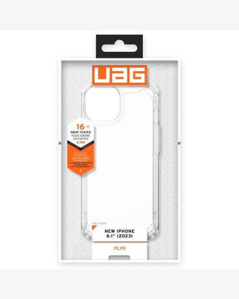 UAG Plyo Backcover iPhone 15 - Ice