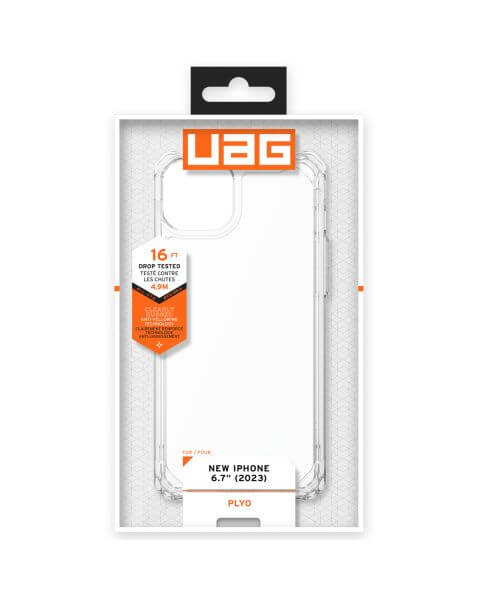 UAG Plyo Backcover iPhone 15 Plus - Ice