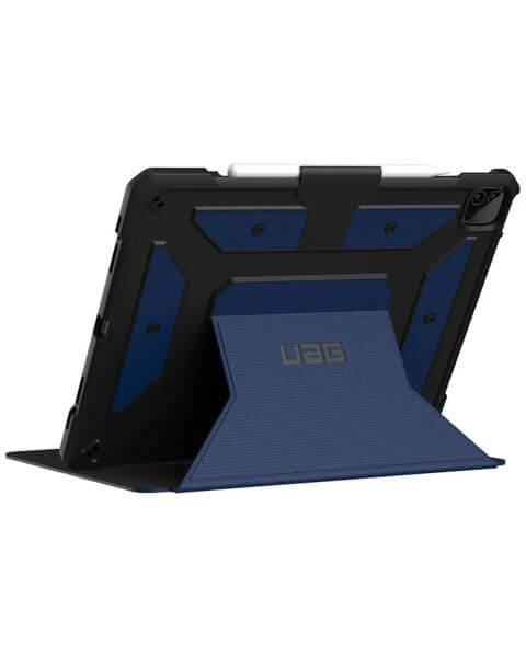 UAG Metropolis Bookcase iPad Pro 12.9 (2021 / 2022) - Blauw / Blau / Blue