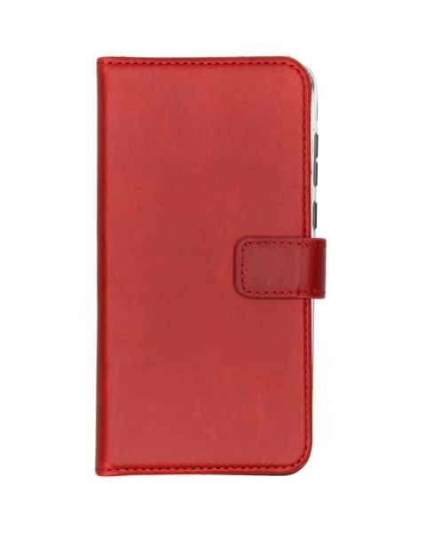 Selencia Echt Lederen Bookcase Huawei P Smart