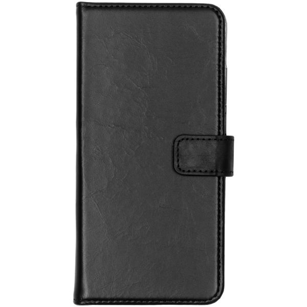 Selencia Echt Lederen Bookcase Huawei P30 Pro - Zwart / Schwarz / Black