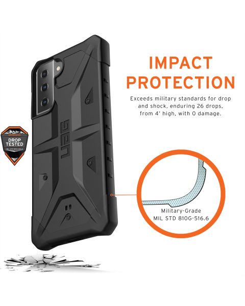 UAG Pathfinder Backcover Samsung Galaxy S21 Plus - Zwart / Schwarz / Black