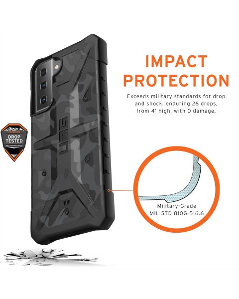 UAG Pathfinder Backcover Samsung Galaxy S21 Plus - Midnight Camo