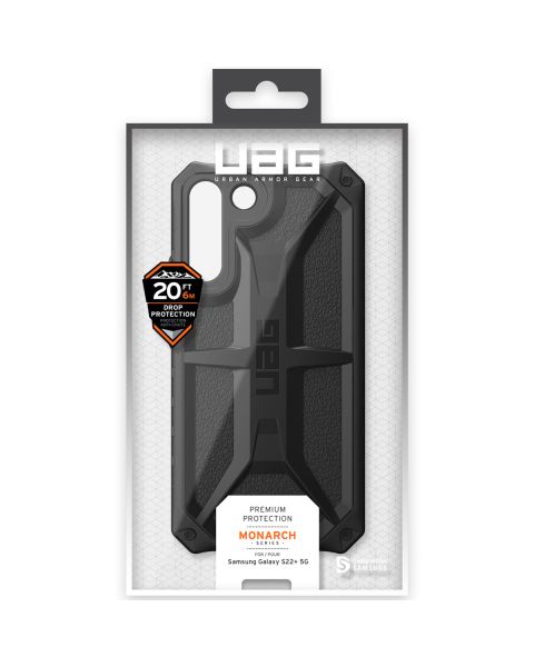 UAG Monarch Backcover Samsung Galaxy S22 Plus - Black