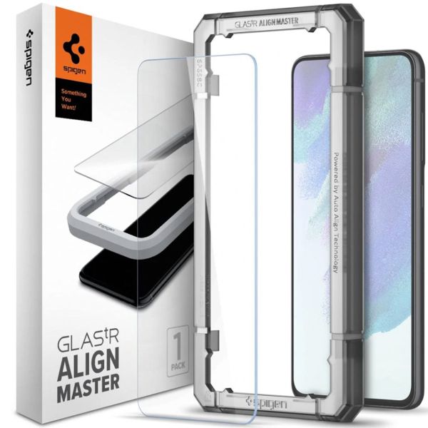 Spigen AlignMaster Full Screenprotector 2 Pack Samsung Galaxy S21 FE