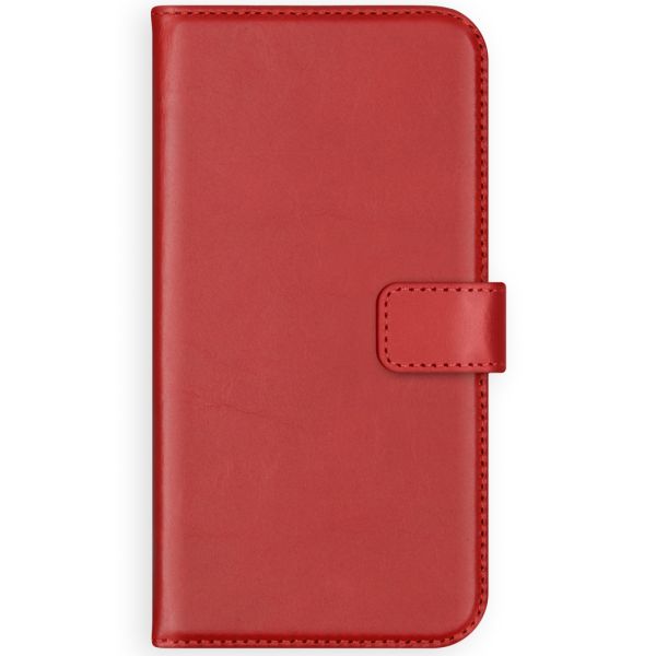 Genuine Leather Booklet iPhone SE / 5 / 5s - Red