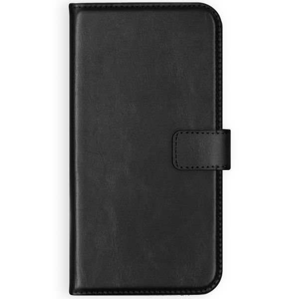 Genuine Leather Booklet iPhone SE / 5 / 5s - Black