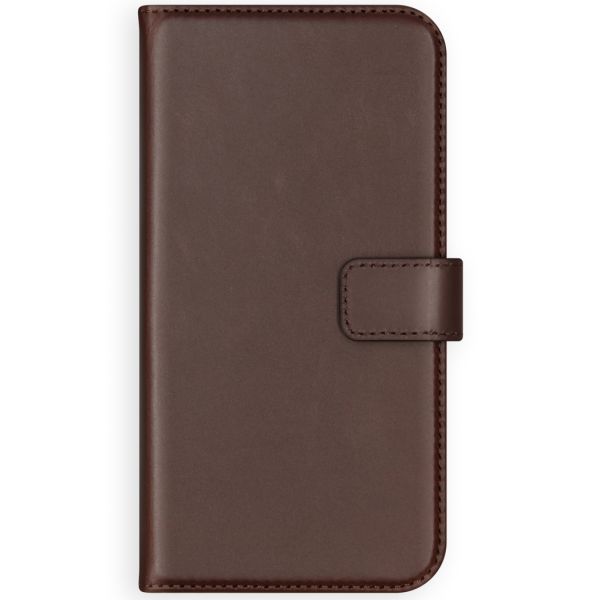 Genuine Leather iPhone SE / 5 / 5s Type Book - Brown
