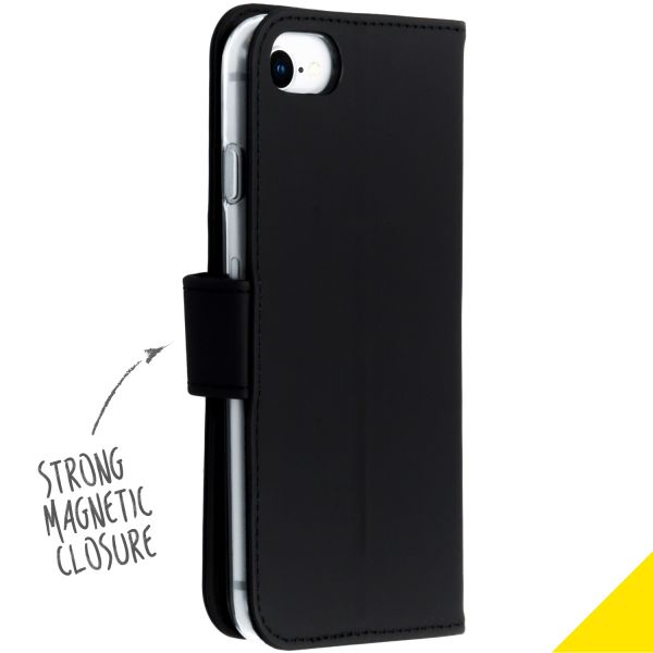 Wallet Softcase Bookcase iPhone SE (2020) / 8 / 7 / 6(s) - Black