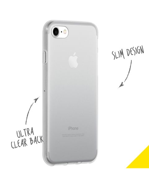 Clear Backcover iPhone SE (2020) / 8 / 7 / 6(s) - Transparent
