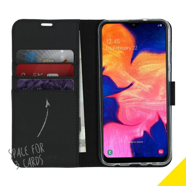 Accezz Wallet Softcase Bookcase Samsung Galaxy A10 - Zwart / Schwarz / Black