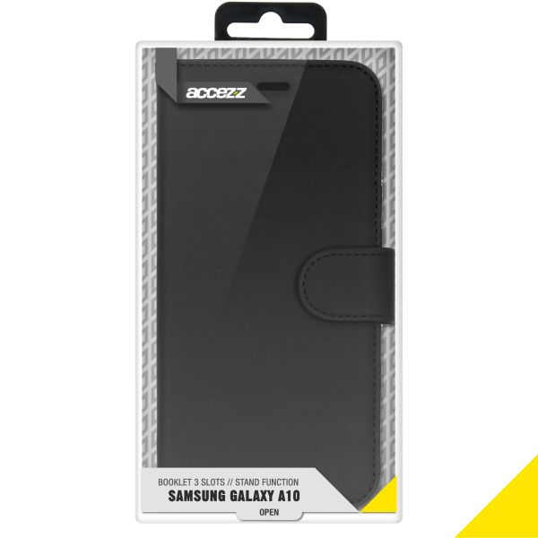 Accezz Wallet Softcase Bookcase Samsung Galaxy A10 - Zwart / Schwarz / Black