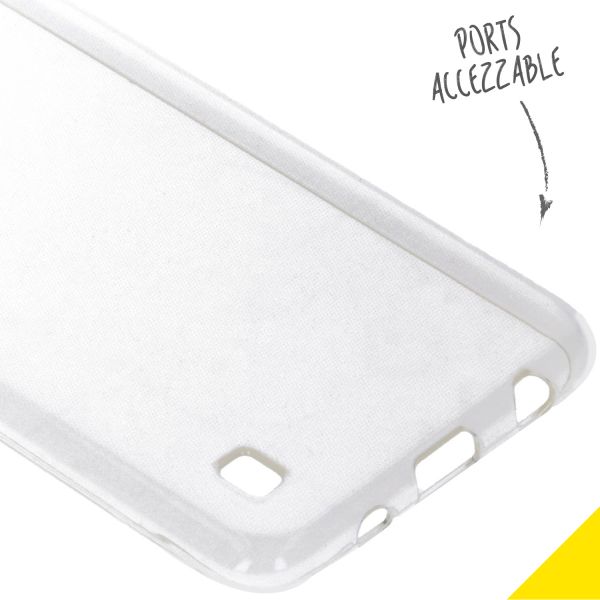 Accezz Clear Backcover Samsung Galaxy A10 - Transparant / Transparent
