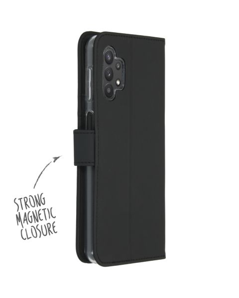 Accezz Wallet Softcase Bookcase Samsung Galaxy A32 (5G) - Zwart / Schwarz / Black