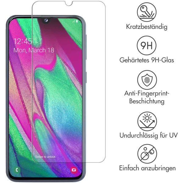 Selencia Gehard Glas Screenprotector Samsung Galaxy A40