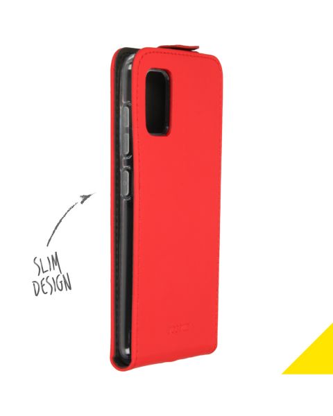Accezz Flipcase Samsung Galaxy A41 - Rood / Rot / Red