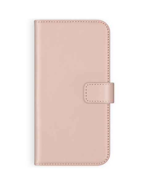 Selencia Echt Lederen Booktype Samsung Galaxy A41 - Roze / Rosa / Pink