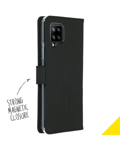 Accezz Wallet Softcase Bookcase Samsung Galaxy A42 - Zwart / Schwarz / Black