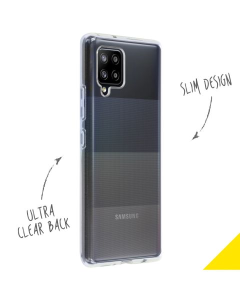 Accezz Clear Backcover Samsung Galaxy A42 - Transparant / Transparent