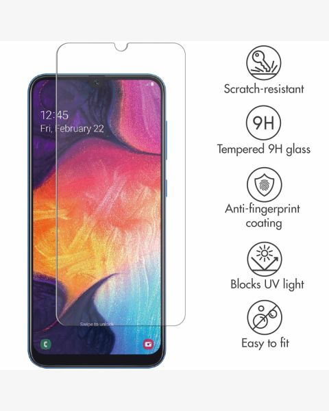 Selencia Gehard Glas Screenprotector Samsung Galaxy A50 / A30s / M31