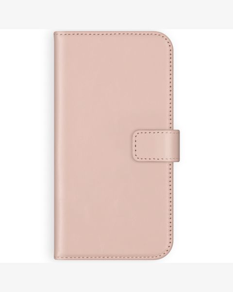Selencia Echt Lederen Bookcase Samsung Galaxy A51 - Roze / Rosa / Pink