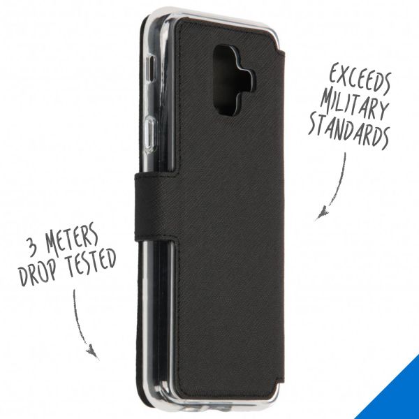 Xtreme Wallet Booktype Samsung Galaxy A6 (2018) - Zwart / Black