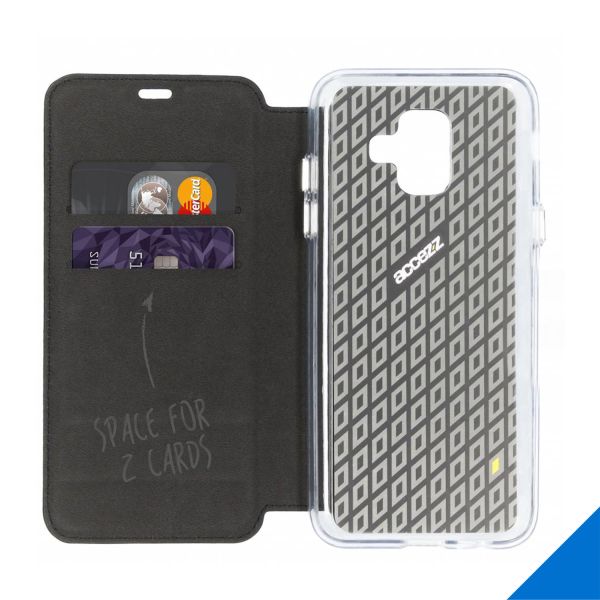 Xtreme Wallet Booktype Samsung Galaxy A6 (2018) - Zwart / Black