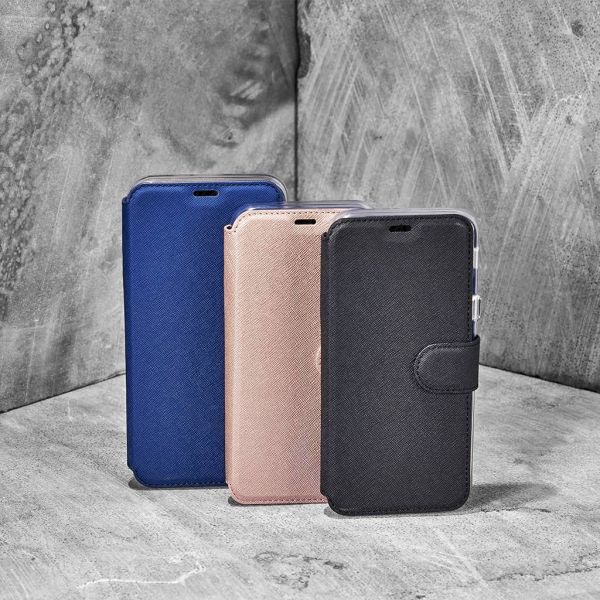 Xtreme Wallet Booktype Samsung Galaxy A6 Plus (2018) - Blauw / Blue