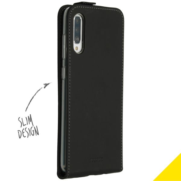 Accezz Flipcase Samsung Galaxy A70 - Zwart / Schwarz / Black
