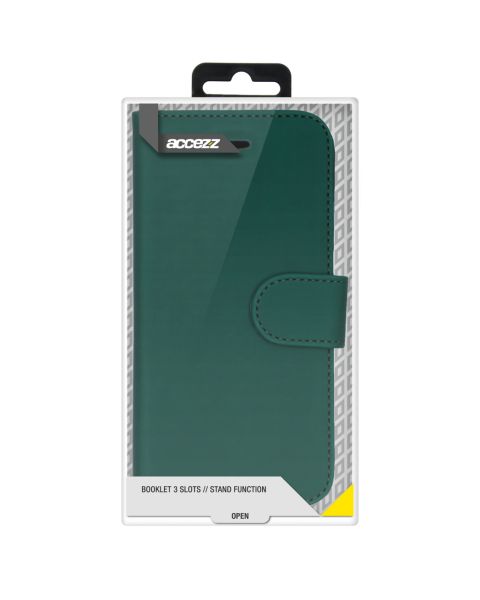 Accezz Wallet Softcase Bookcase Samsung Galaxy A72 - Groen / Grün  / Green