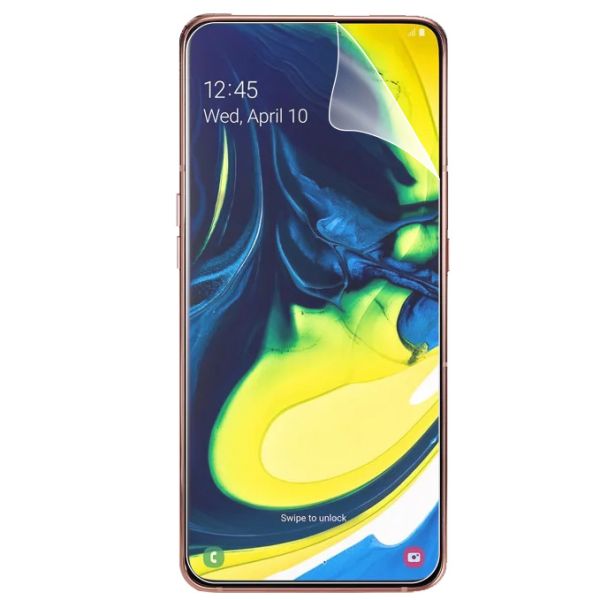 Duo Pack Ultra Clear Screenprotector Samsung Galaxy A80 - Screenprotector
