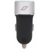 Accezz Dual USB Car Charger - 4,8A - Zwart / Schwarz / Black