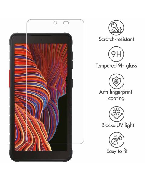 Selencia Gehard Glas Screenprotector Samsung Galaxy Xcover 5
