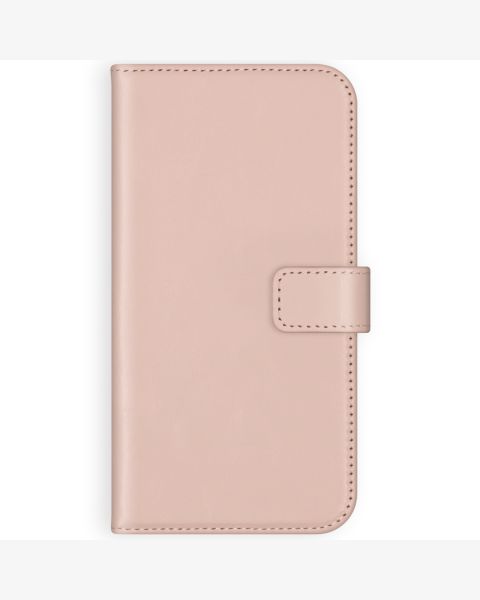 Selencia Echt Lederen Bookcase Samsung Galaxy S20 FE - Roze / Rosa / Pink