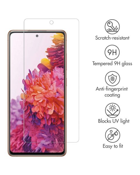 Selencia Gehard Glas Screenprotector Samsung Galaxy S20 FE