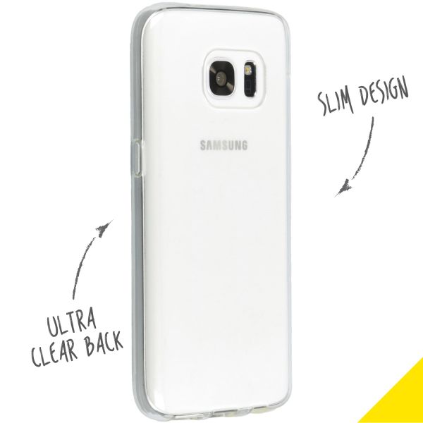 Accezz Clear Backcover Samsung Galaxy S7 - Transparant / Transparent