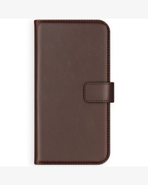 Selencia Echt Lederen Bookcase Samsung Galaxy S9