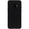 Accezz Liquid Silicone Backcover Samsung Galaxy S9 - Zwart / Schwarz / Black