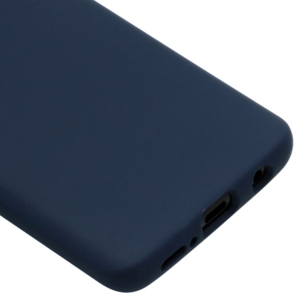 Liquid Silicone Backcover Samsung Galaxy S9 - Blauw - Blauw / Blue