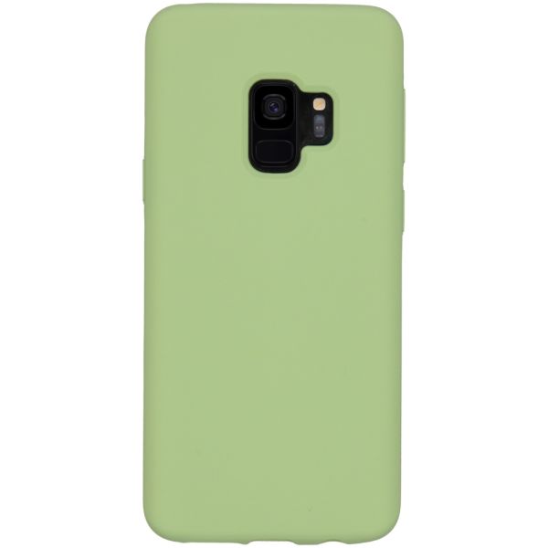 Liquid Silicone Backcover Samsung Galaxy S9 - Groen - Groen / Green