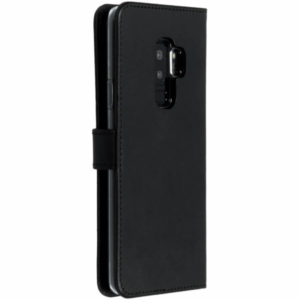 Selencia Echt Lederen Bookcase Samsung Galaxy S9 Plus
