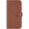 Selencia Echt Lederen Bookcase Samsung Galaxy S10 - Lichtbruin / Hellbraun  / Light Brown