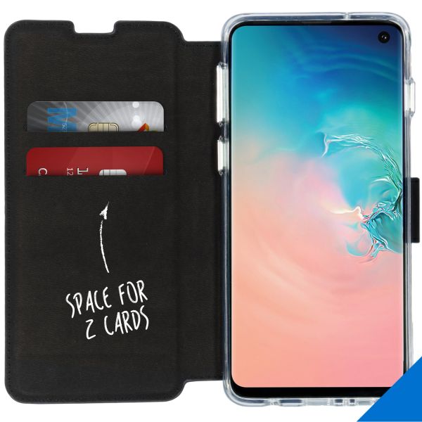 Accezz Xtreme Wallet Booktype Samsung Galaxy S10 - Zwart / Schwarz / Black