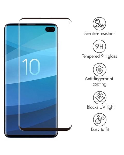 Selencia Gehard Glas Premium Screenprotector Samsung Galaxy S10 Plus
