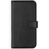 Selencia Echt Lederen Bookcase Samsung Galaxy S10 Plus - Zwart / Schwarz / Black